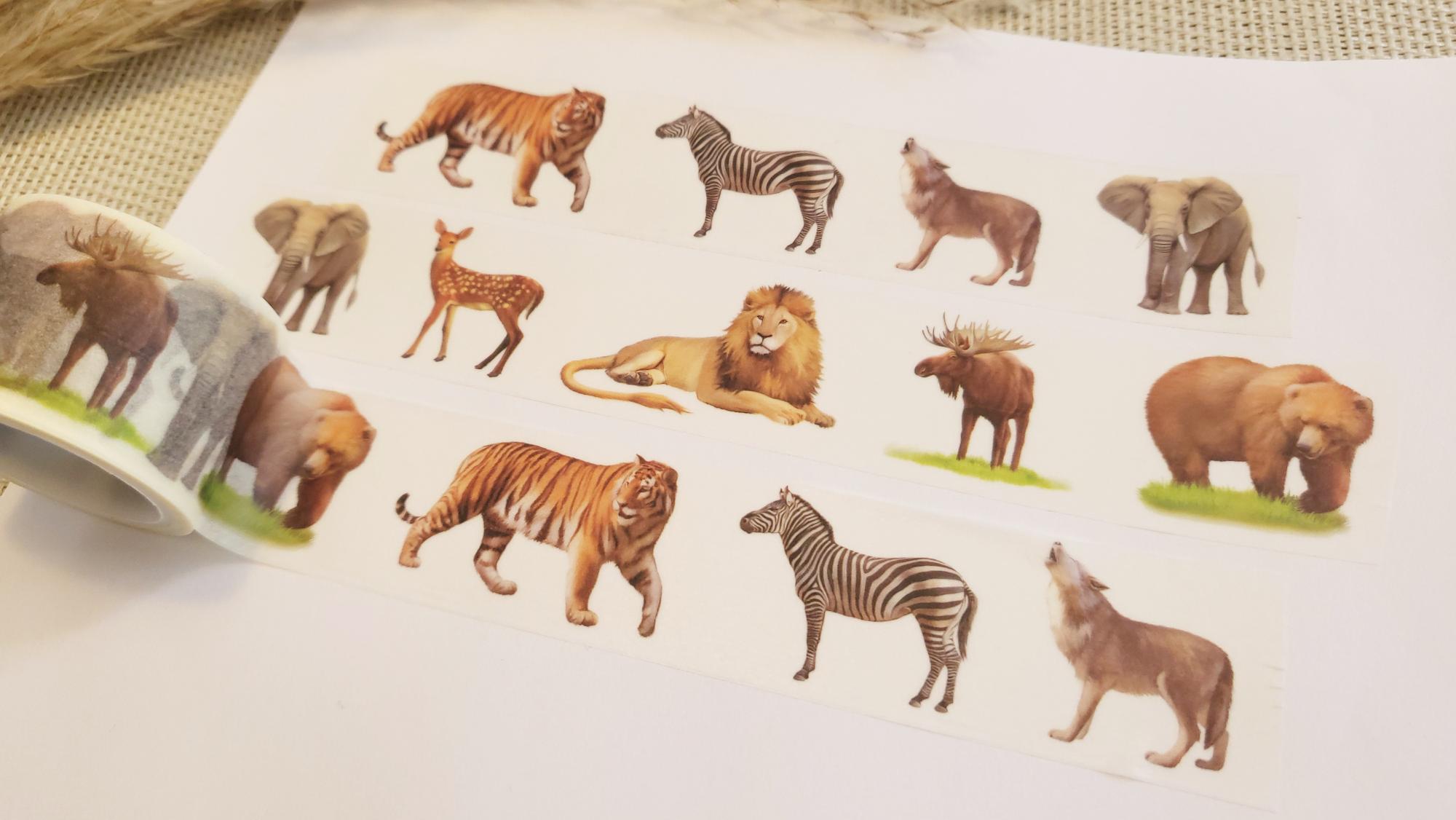 Design Washi Tape Animals